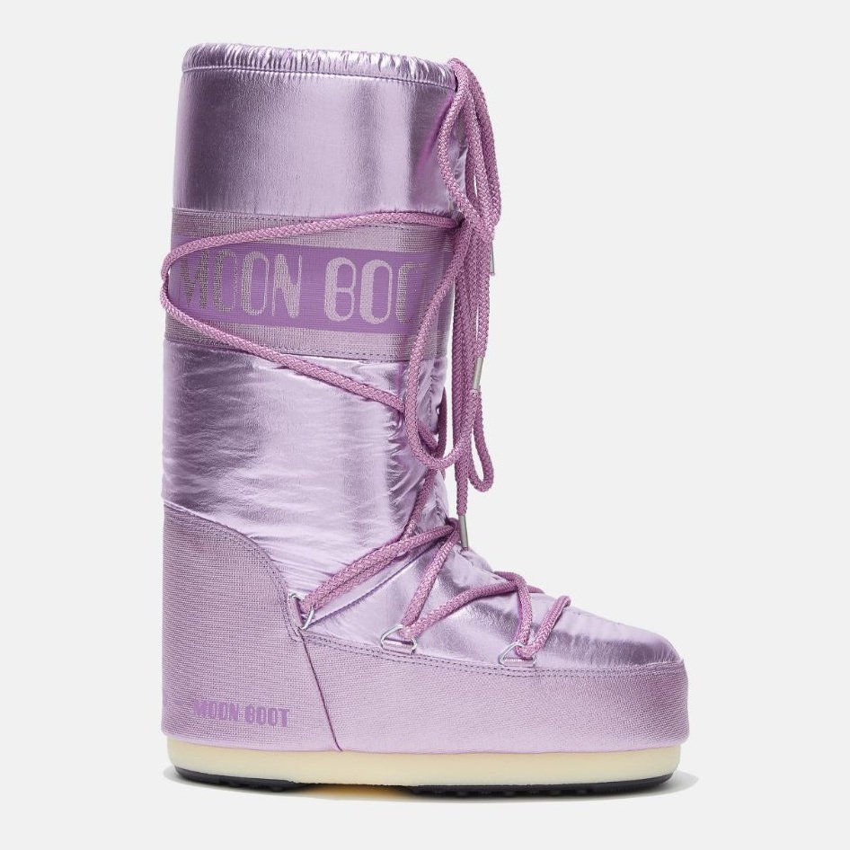 Moon Boot Icon High Met Pink SnowKids