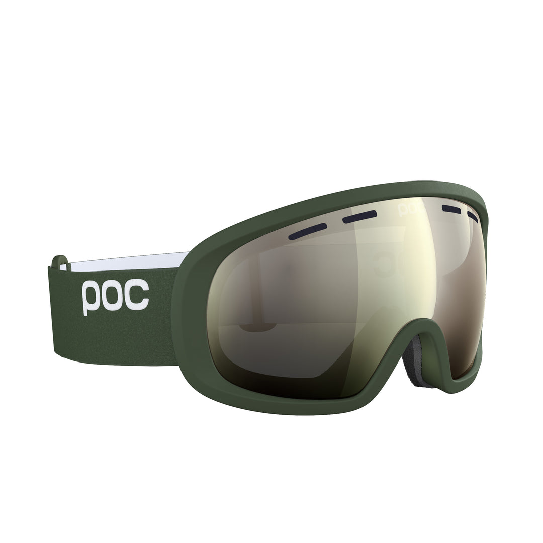 POC Fovea Mid Clarity Youth Ski Goggles, Colour: Blue/Spektris Orange