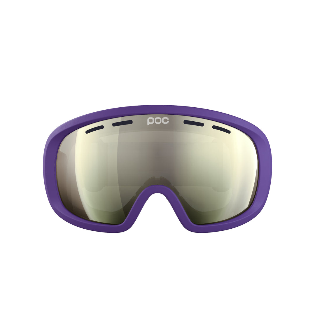 POC Fovea Mid Clarity Youth Ski Goggles, Colour: Blue/Spektris Orange