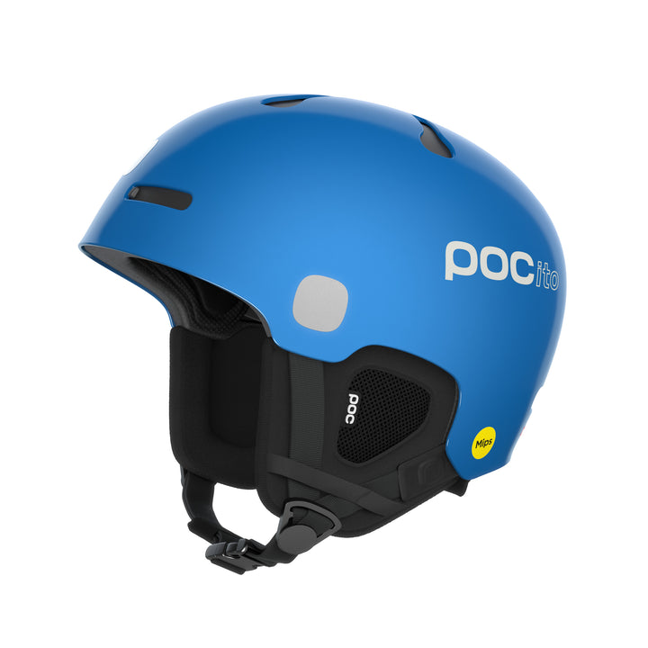 POCito Auric Cut MIPS Kids Helmet, Colour: Fluoro Blue