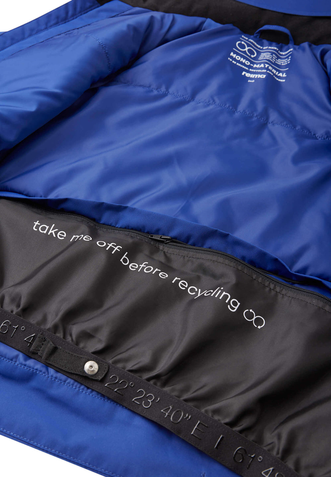 Blue Reima Tieten Reimatec Winter Jacket