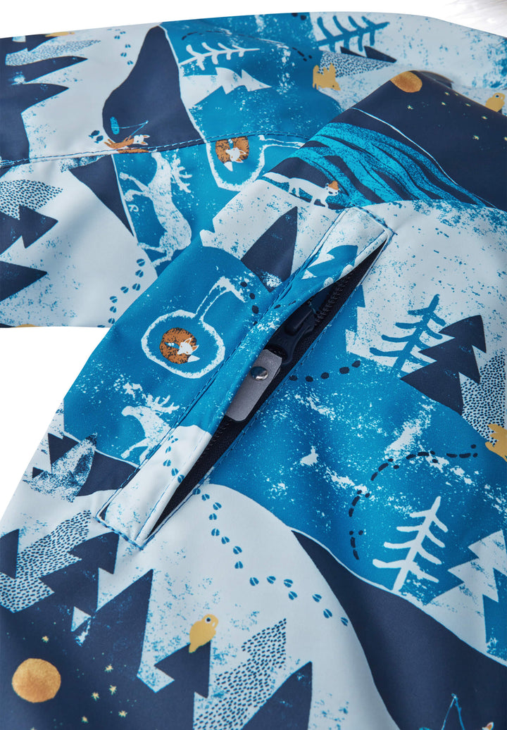 Reimatec Lappi Snow Suit - Cool Blue