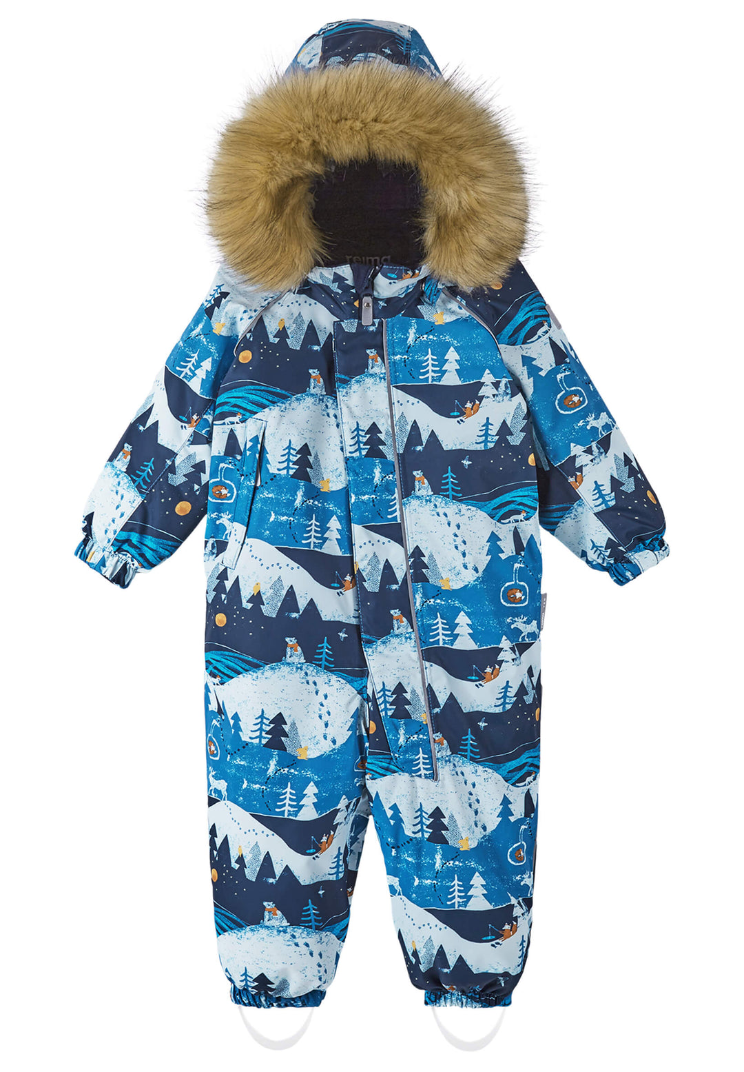 Reimatec Lappi Snow Suit - Cool Blue