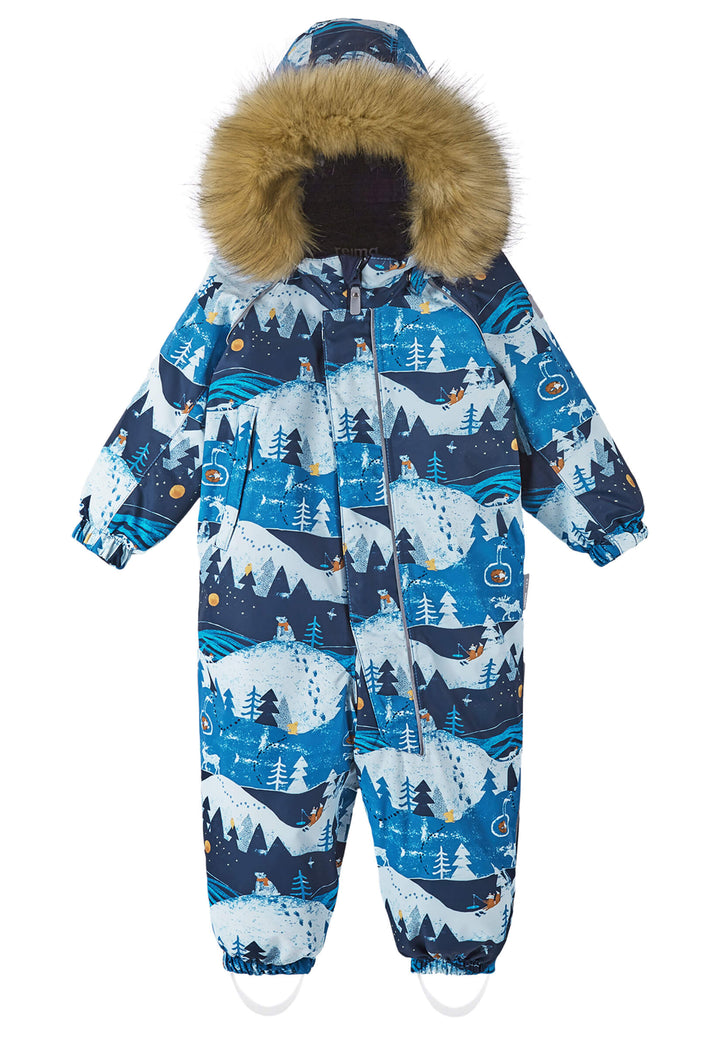 Reimatec Lappi Snow Suit - Cool Blue