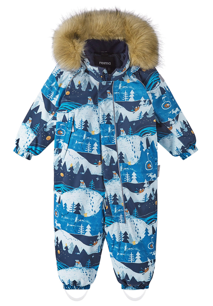 Reimatec Lappi Snow Suit - Cool Blue