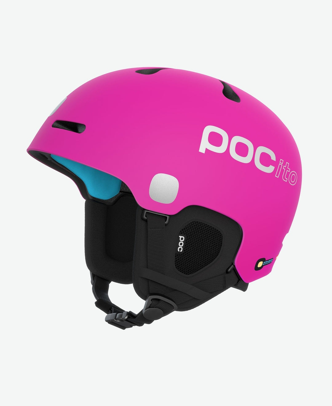 POCito Fornix SPIN Kids Helmet, Colour: Fluoro Pink