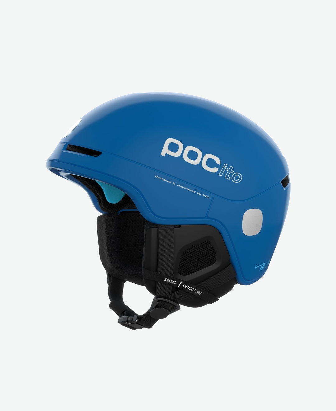 POCito Obex SPIN Kids Helmet, Colour: Fluoro Blue