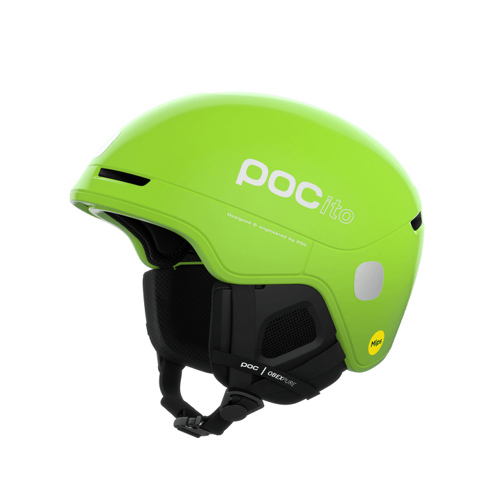 POCito Obex MIPS Kids Helmet, Colour: Fluoro Green