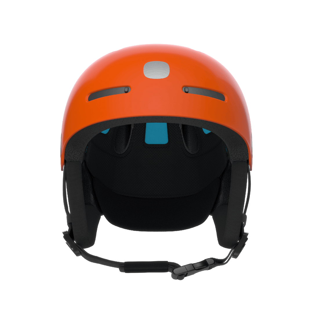 POCito Auric Cut Spin Kids Helmet, Colour: Fluoro Yellow/Green