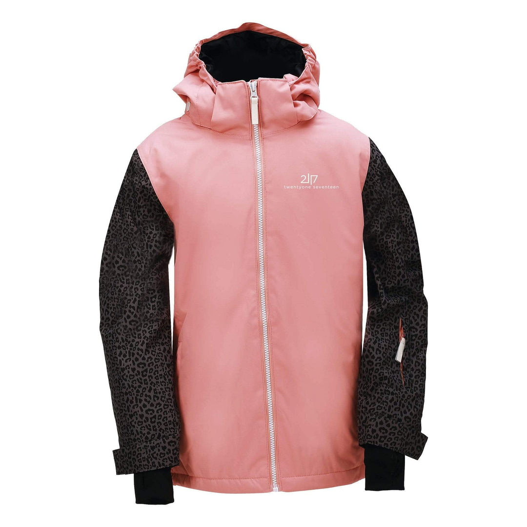 SnowKids Outerwear Jacket 128cm/8-9Y 2117 Of Sweden Junior Tallberg Padded Ski Jacket - Coral