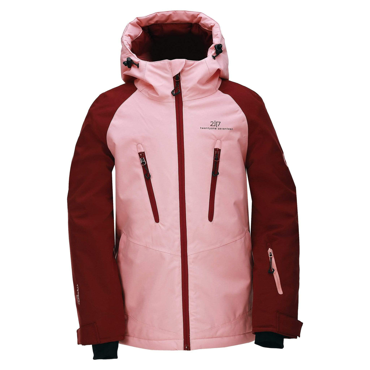 SnowKids Outerwear Jacket 128 2117 Of Sweden Kids Lammhult Padded Ski Jacket - Coral