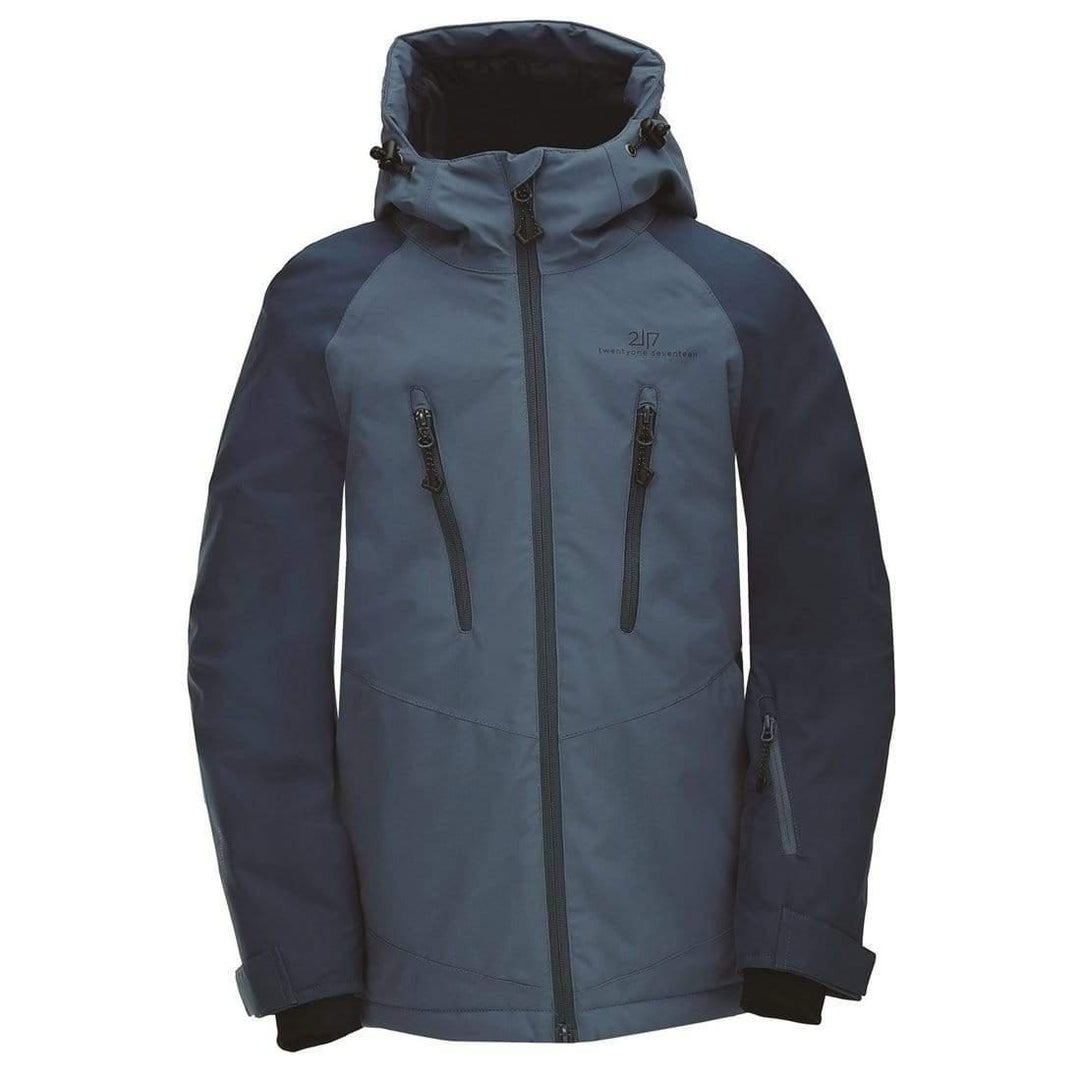 SnowKids Outerwear Jacket 128 2117 Of Sweden Kids Lammhult Padded Ski Jacket - Navy