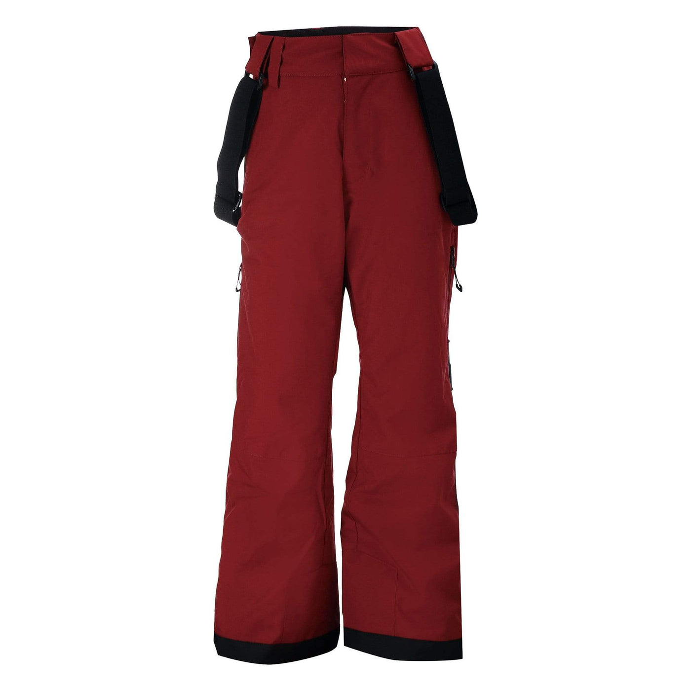 SnowKids Outerwear Pants 128 2117 Of Sweden Kids Lammhult Padded Ski Pant - Wine Red