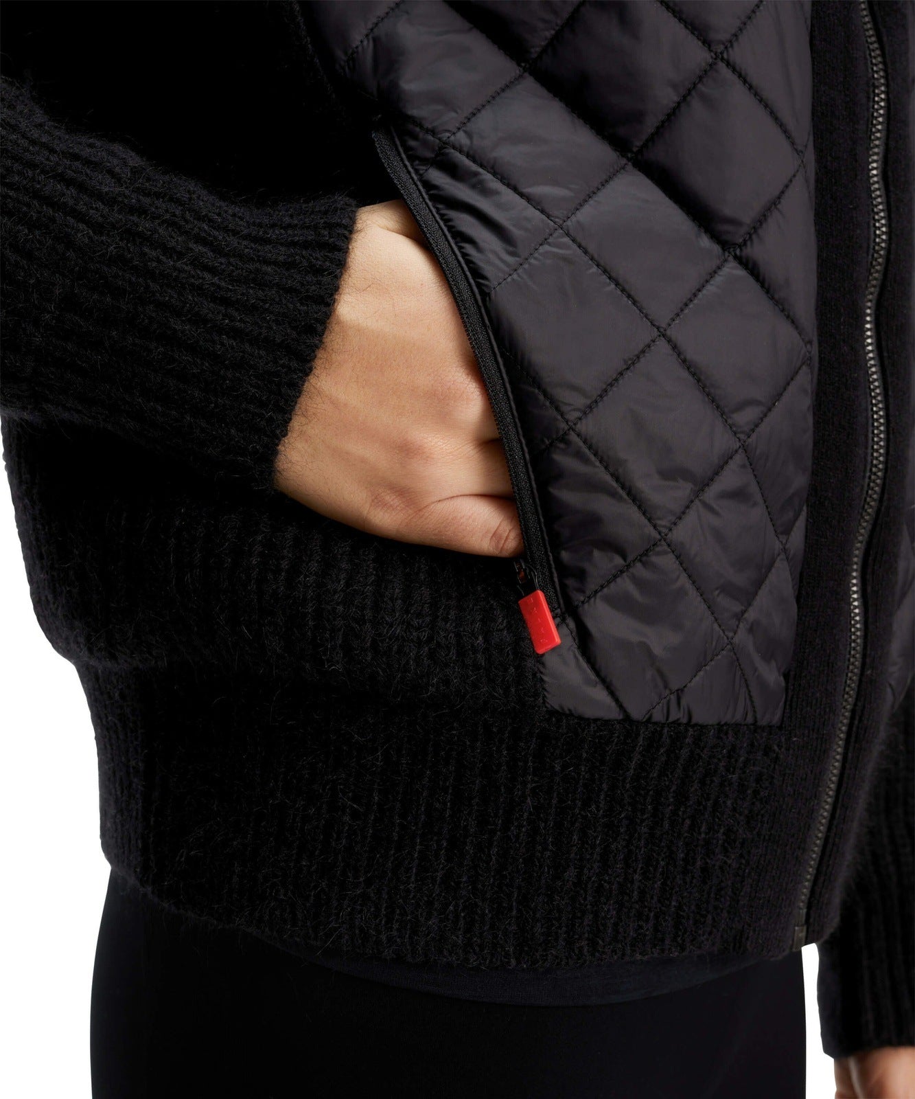 Falke Ergonomic Sport System SK Quilted Jacket - Black SnowKids SnowKids 
