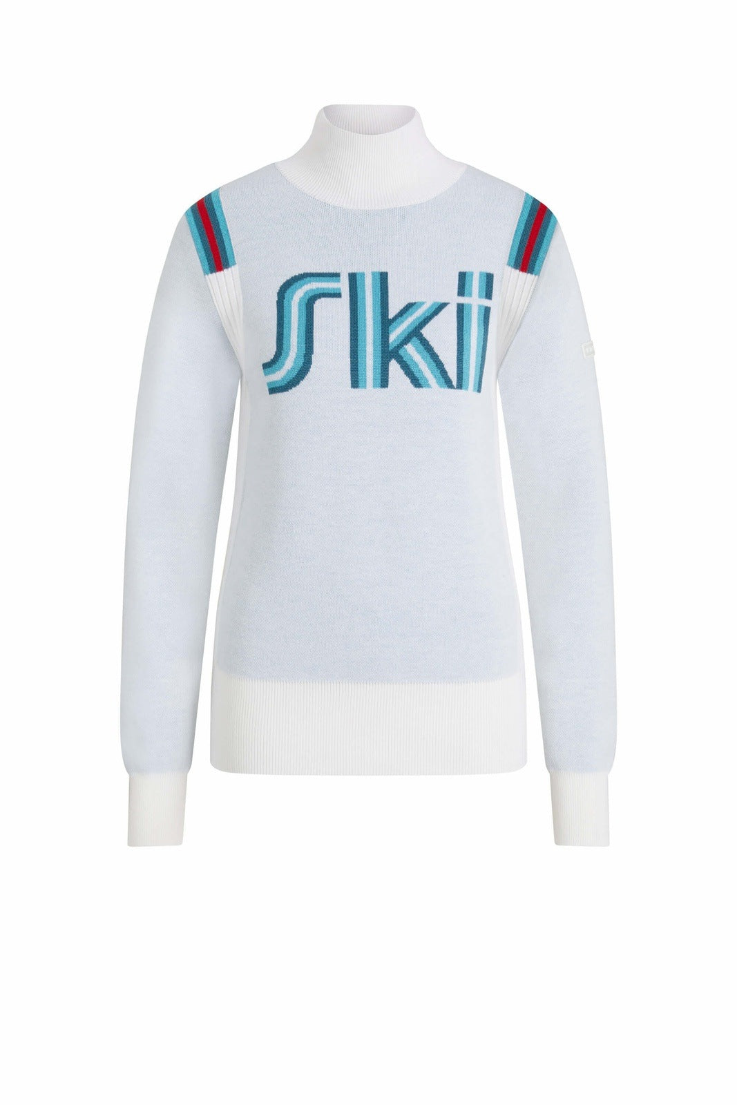 Falke Ergonomic Sport System SK Mock Neck Ski Pullover - Offwhite SnowKids SnowKids 