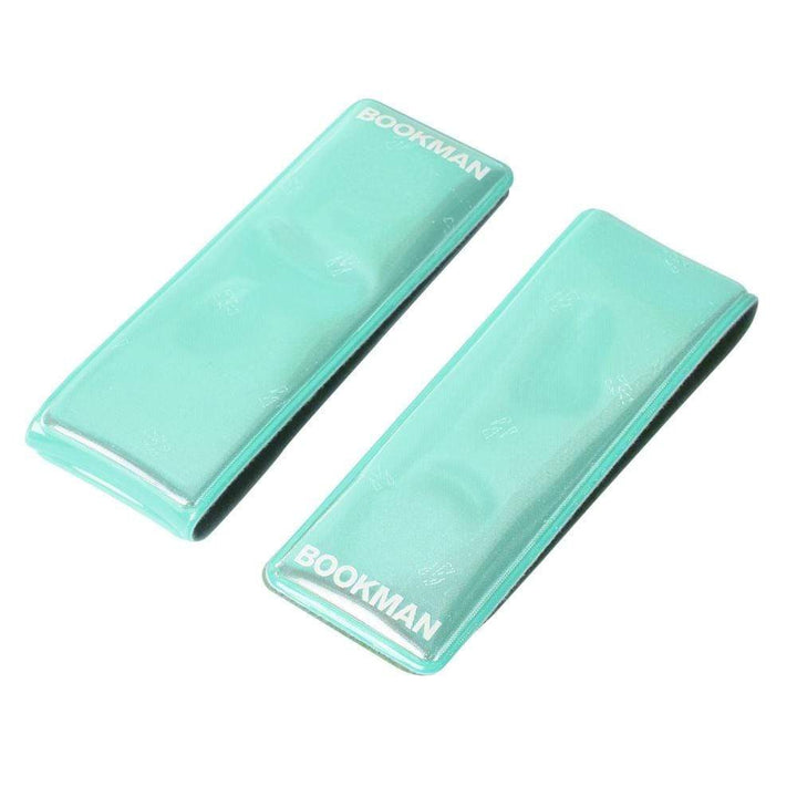 Bookman Safety Clip On Reflectors, Colour: Mint