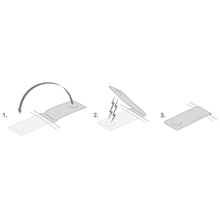 Bookman Safety Clip On Reflectors, Colour: White