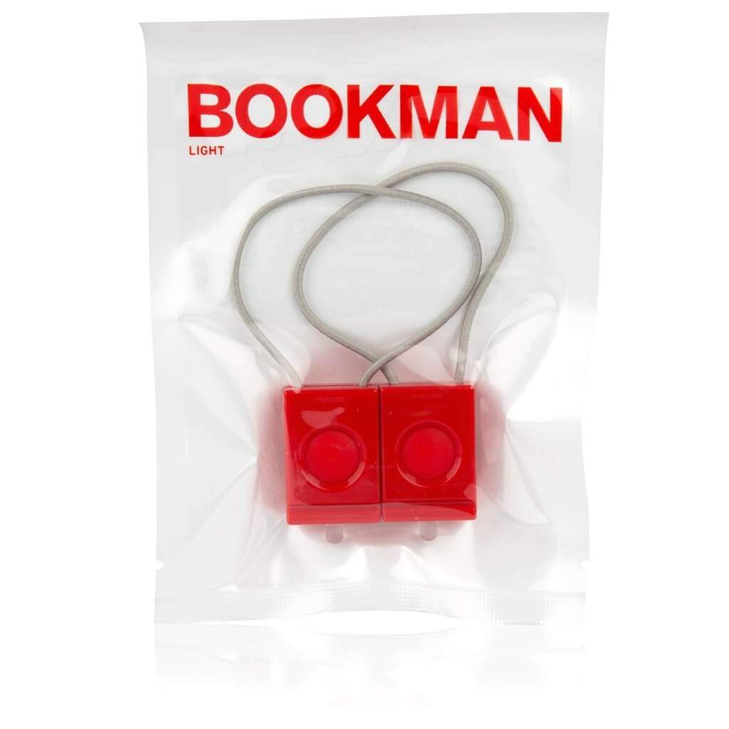 Bookman Safety Loop Light, Colour: Red