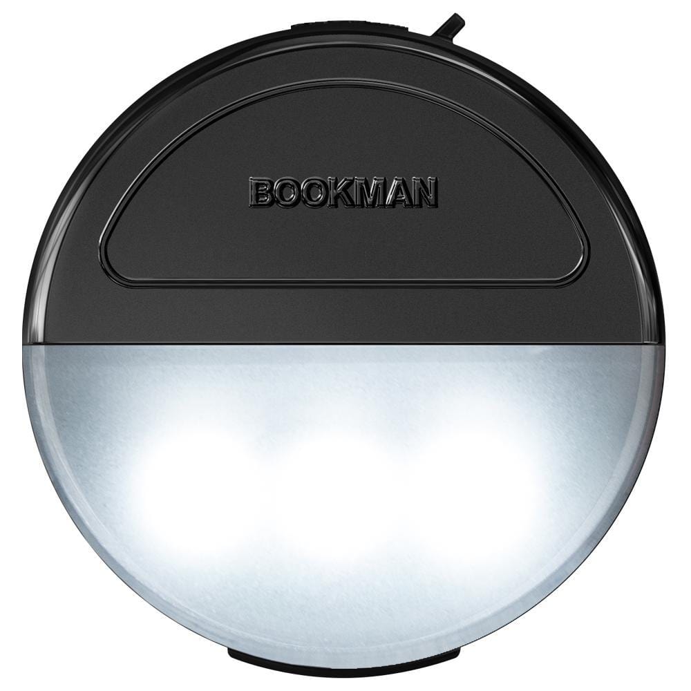 Bookman Wearable Clip On Safety Light, Colour: Black