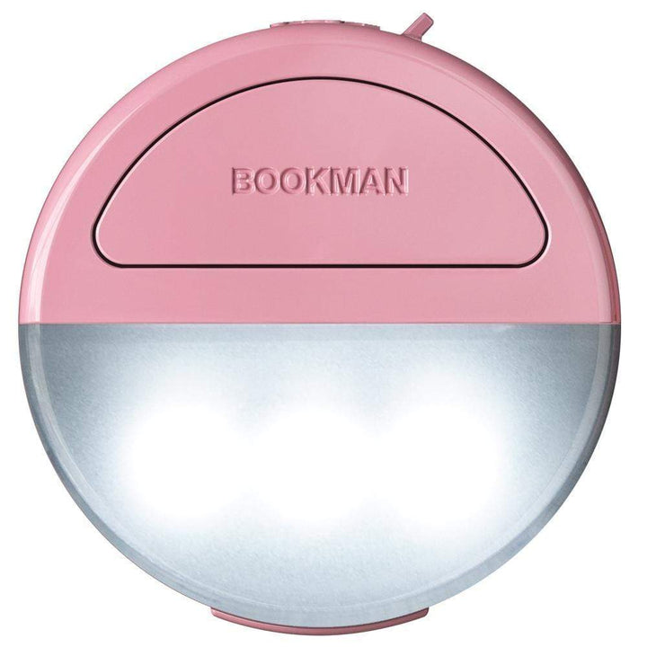 Bookman Wearable Clip On Safety Light, Colour: Pink