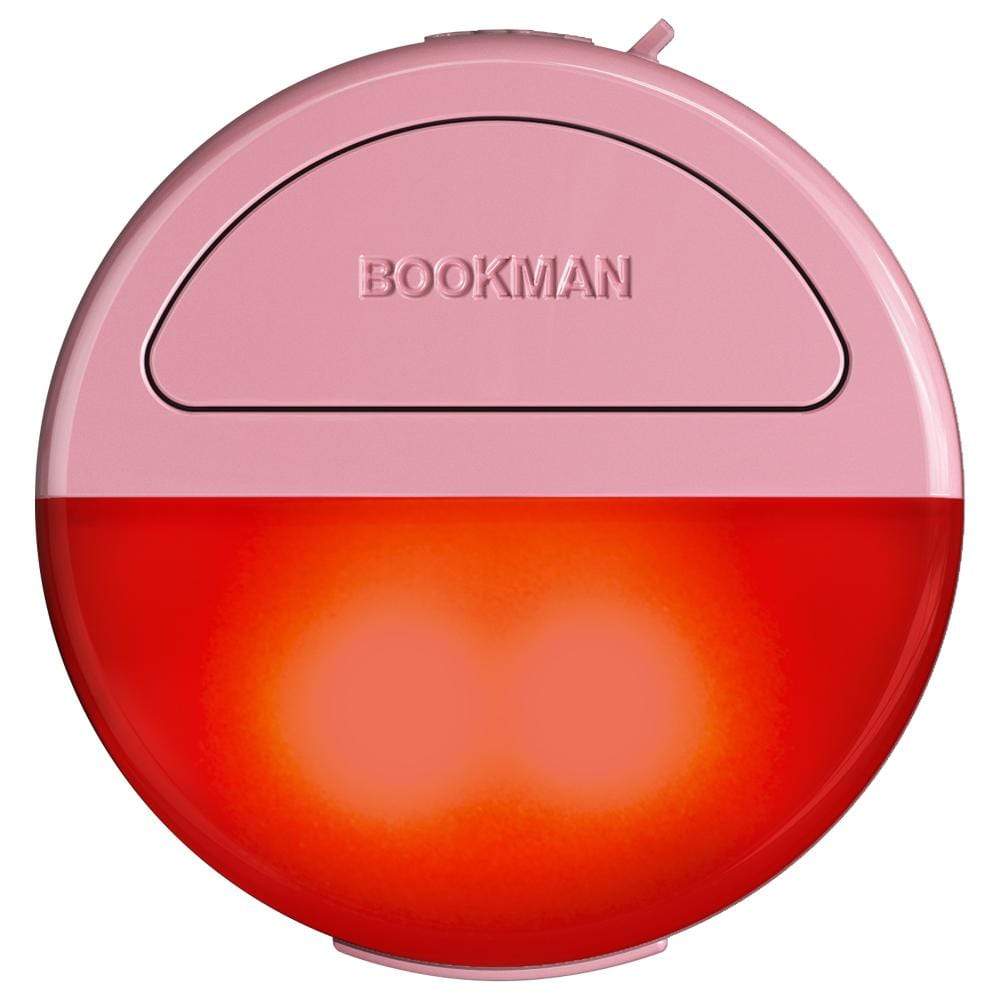 Bookman Wearable Clip On Safety Light, Colour: Pink