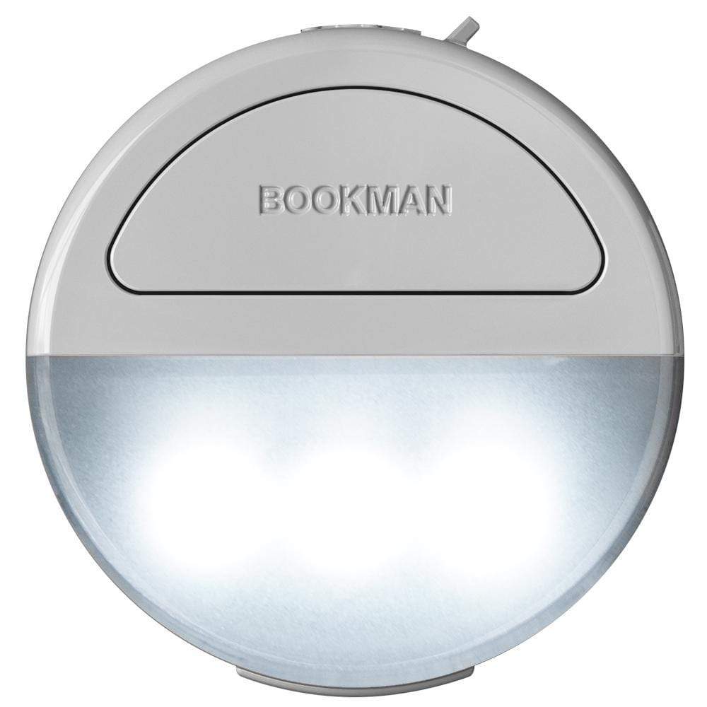 Bookman Wearable Clip On Safety Light, Colour: Grey