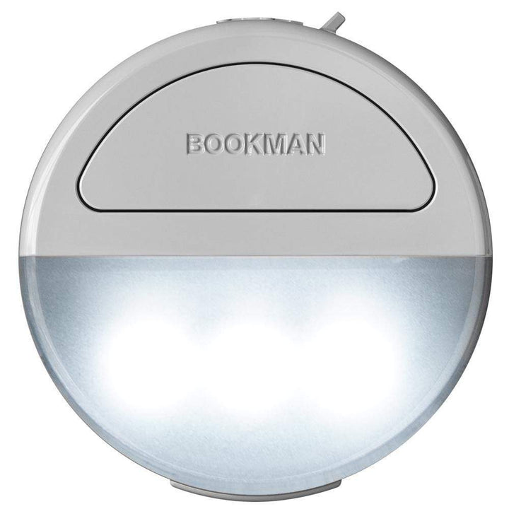 Bookman Wearable Clip On Safety Light, Colour: Grey