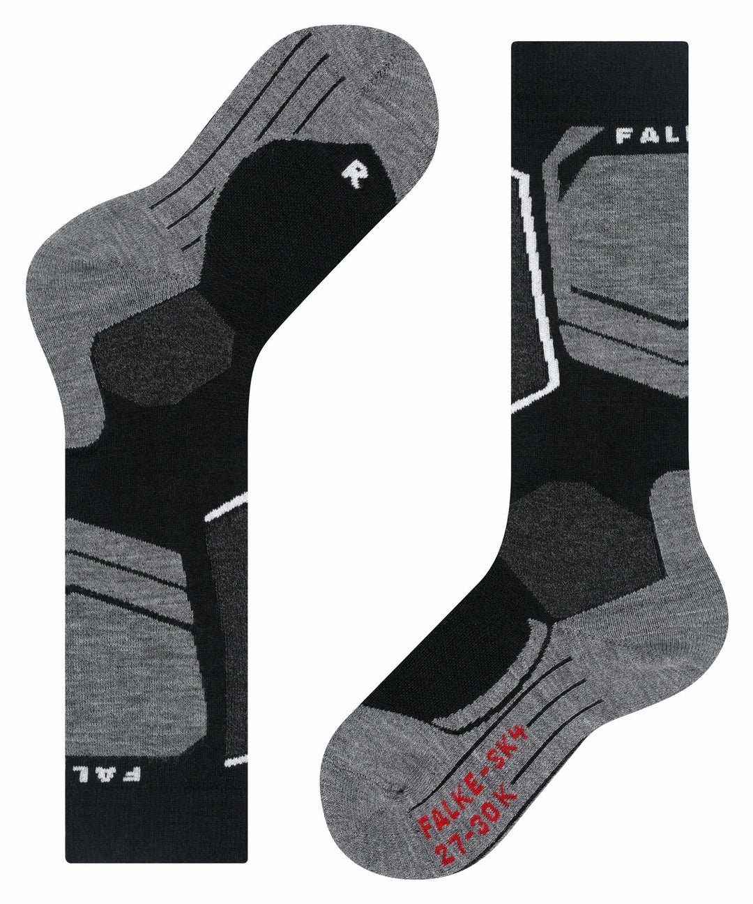Falke SK4 Kids Ski Sock, Size: EU 35-38