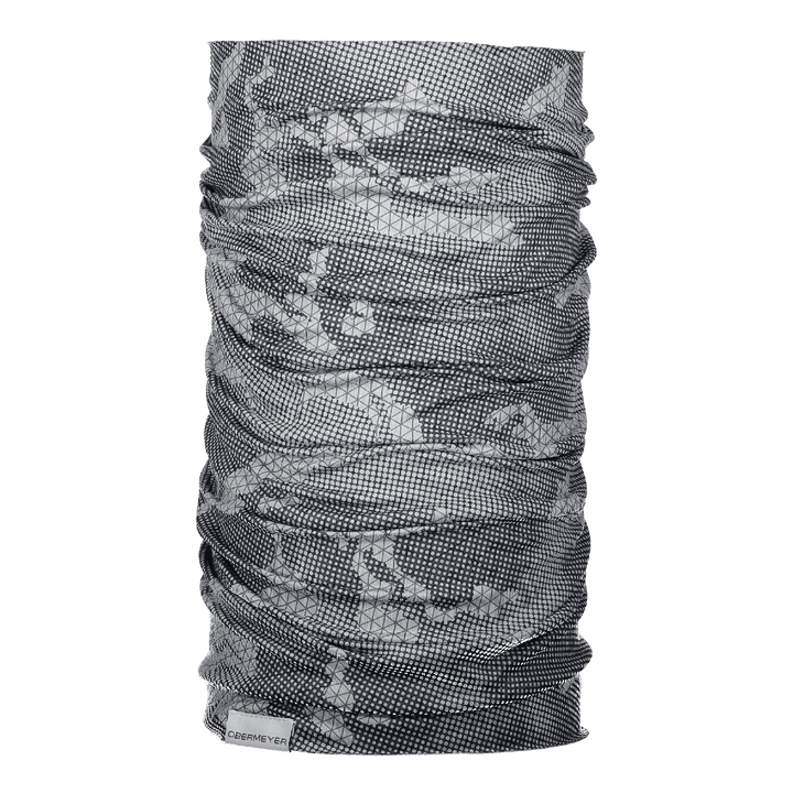 Obermeyer Unisex Neck Gaiter, Colour: Grey Bit Camo