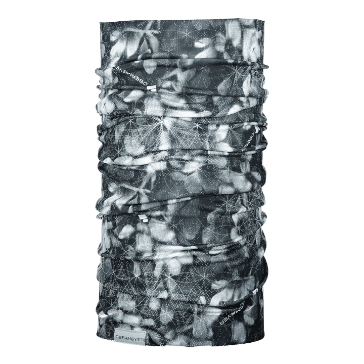 Obermeyer Unisex Neck Gaiter, Colour: Blackout Floral
