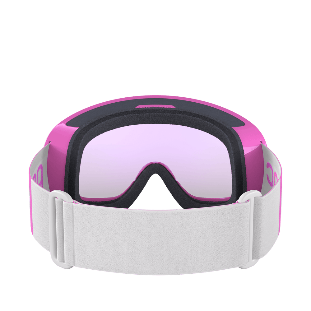 POC Fovea Mid Clarity Comp Youth Ski Goggles, Colour: Actinium Pink/Spektris Pink
