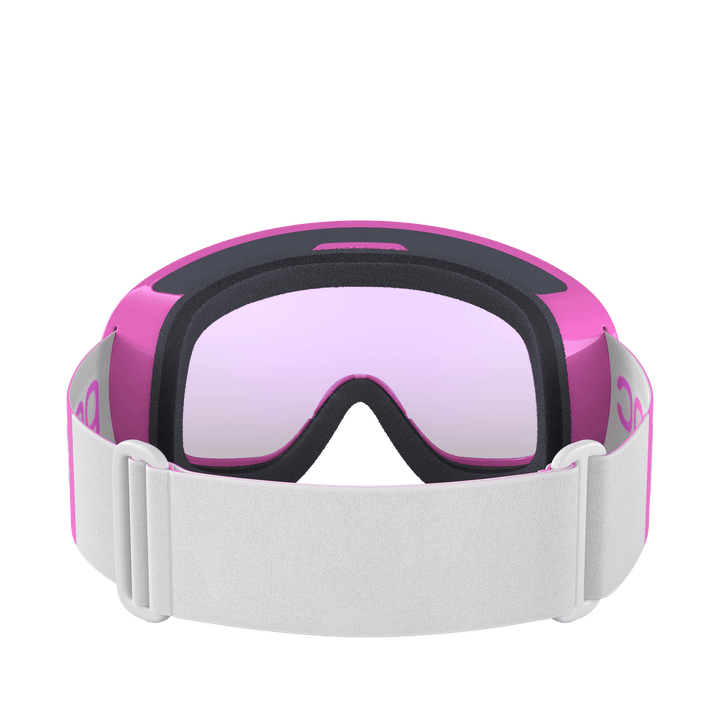 POC Fovea Mid Clarity Comp Youth Ski Goggles, Colour: Actinium Pink/Spektris Pink