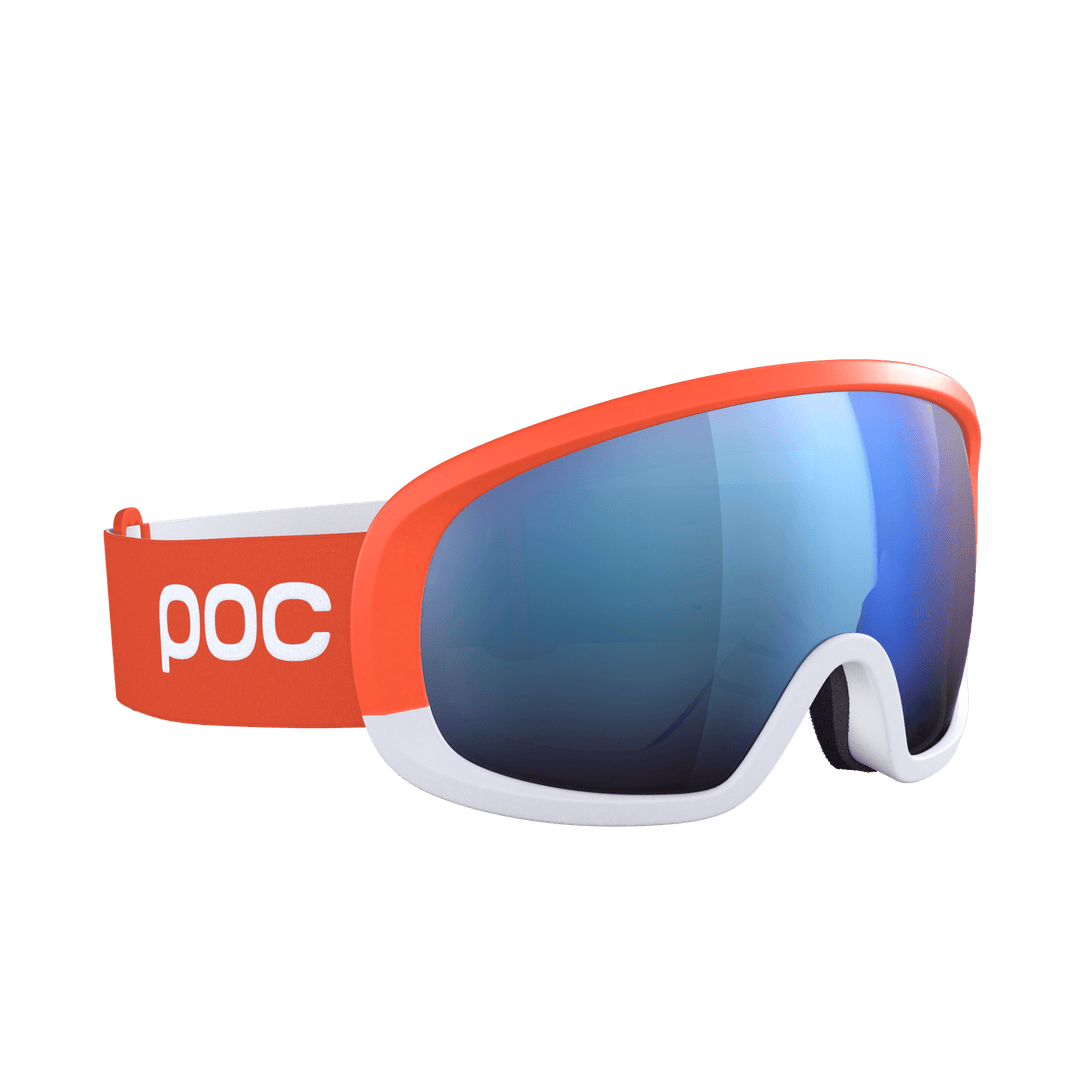 POC Fovea Mid Clarity Comp Youth Ski Goggles, Colour: Actinium Pink/Spektris Pink