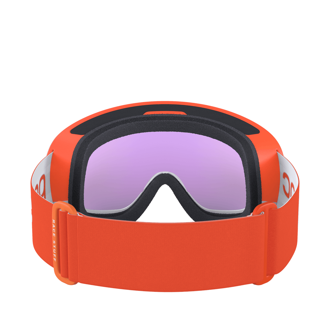POC Fovea Mid Clarity Comp Youth Ski Goggles, Colour: Actinium Pink/Spektris Pink