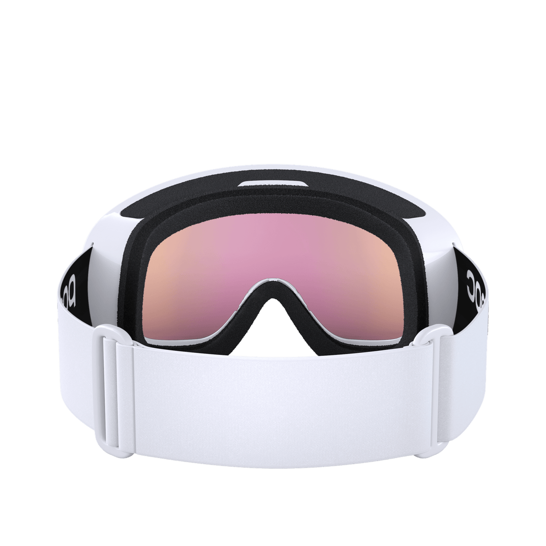 POC Fovea Mid Clarity Youth Ski Goggles, Colour: Blue/Spektris Orange