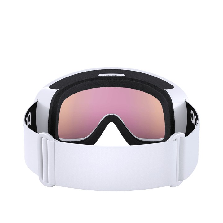 POC Fovea Mid Clarity Youth Ski Goggles, Colour: Blue/Spektris Orange