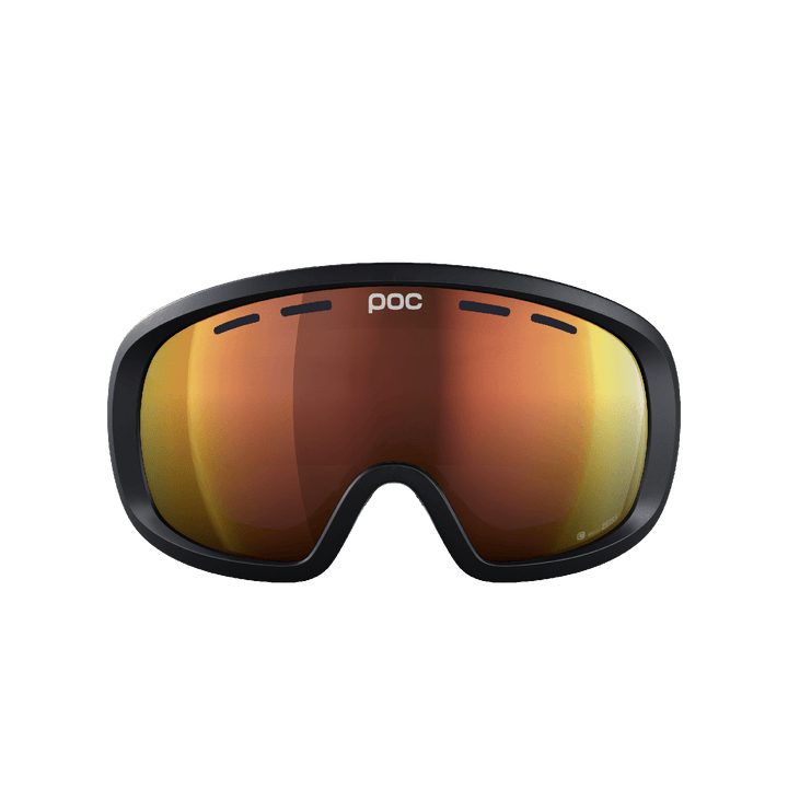 POC Fovea Mid Clarity Youth Ski Goggles, Colour: Blue/Spektris Orange