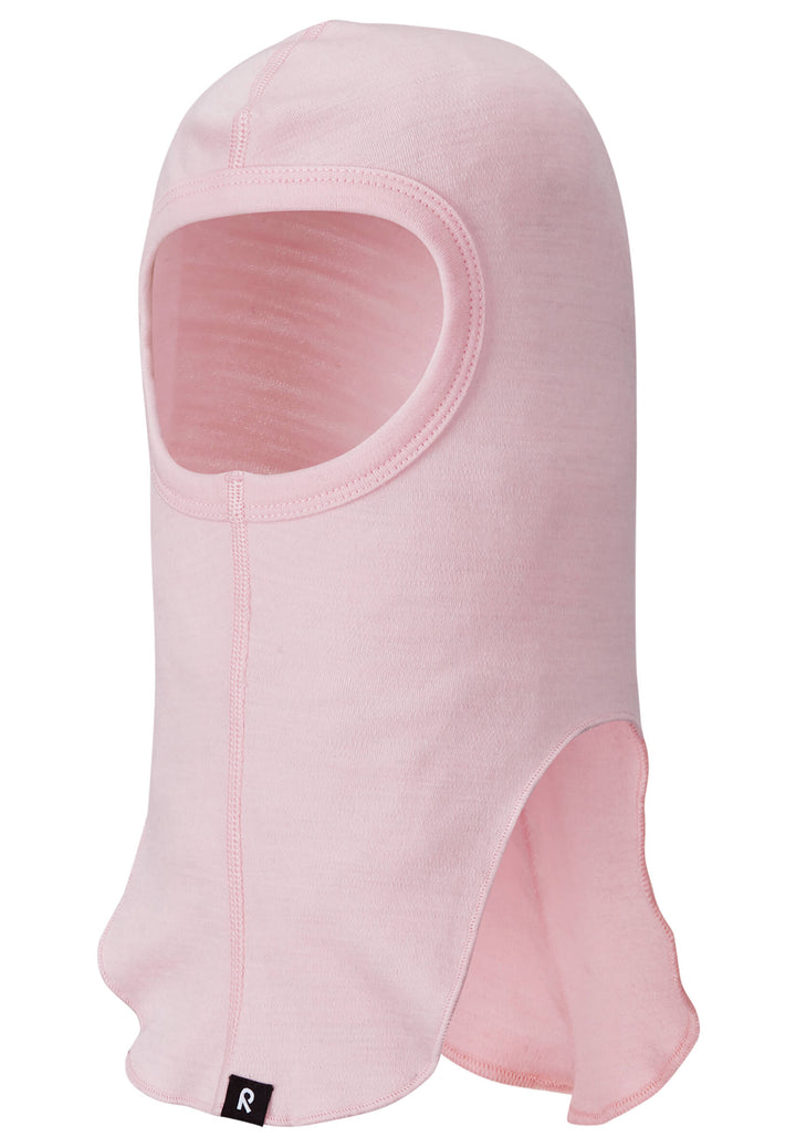 Reima Aurora Merino Baselayer Balaclava, Colour: Pale Rose