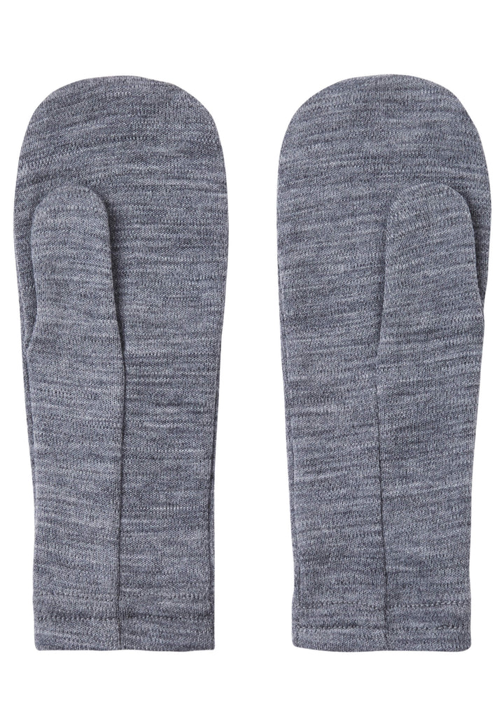 Reima Eino Merino Wool Mittens, Colour: Melange Grey