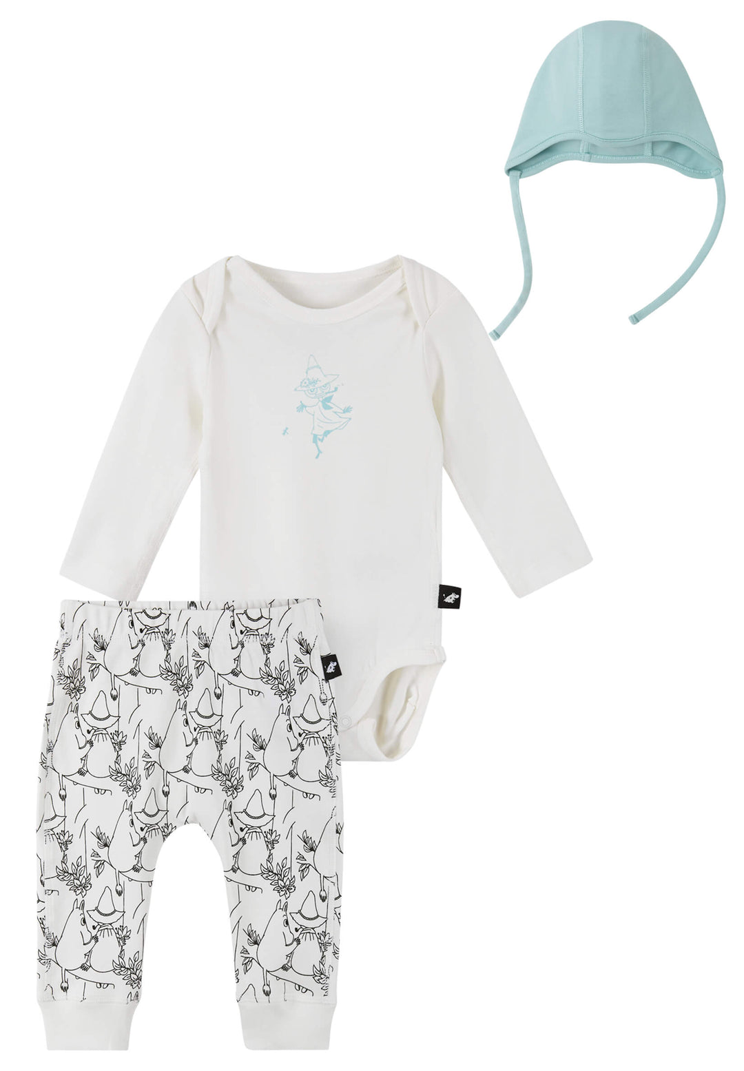 Reima Moomin Dyrbaraste Infant Set, Colour: Black