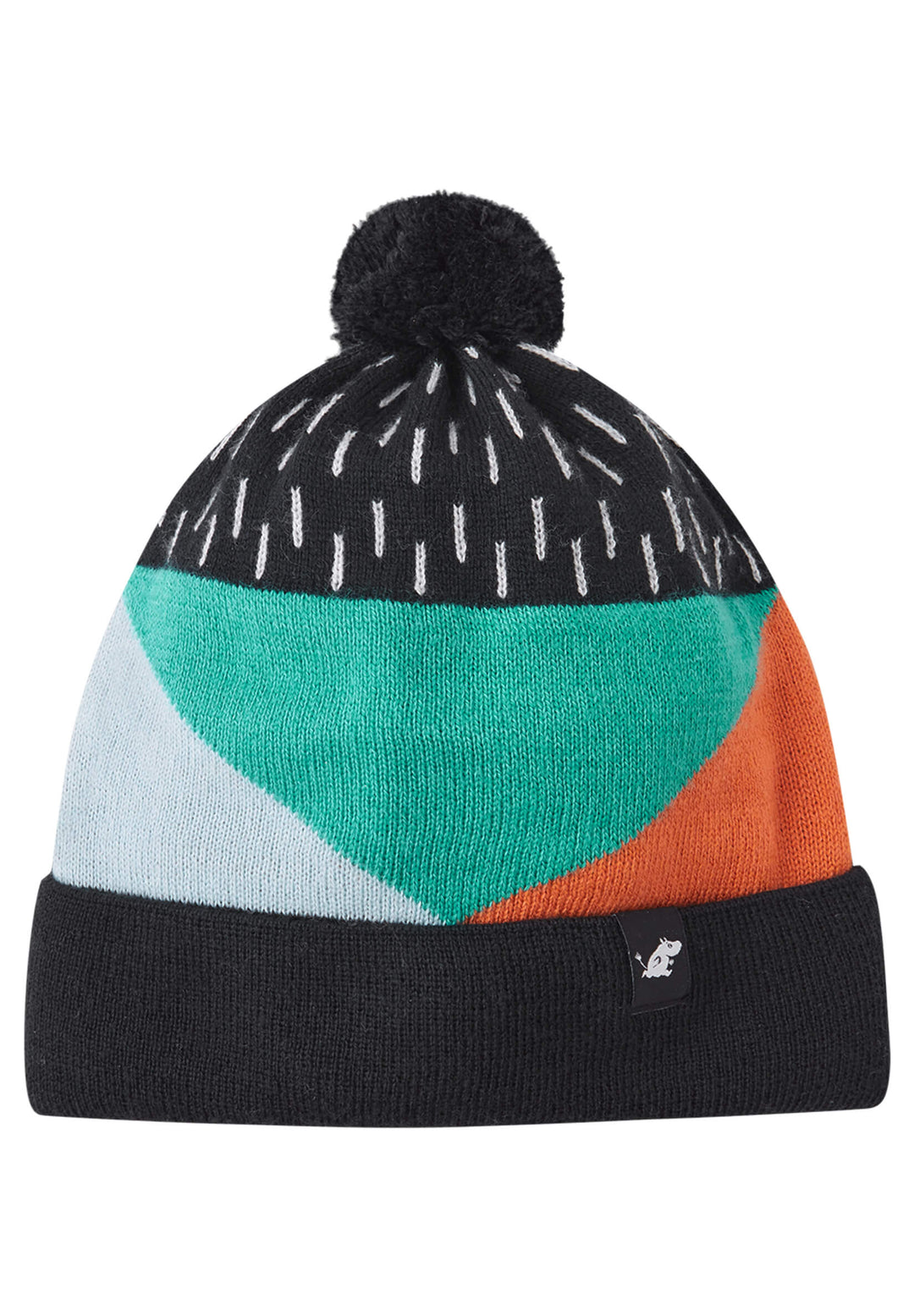 Reima Moomin Flinga Toddler's Beanie, Colour: Green Lake