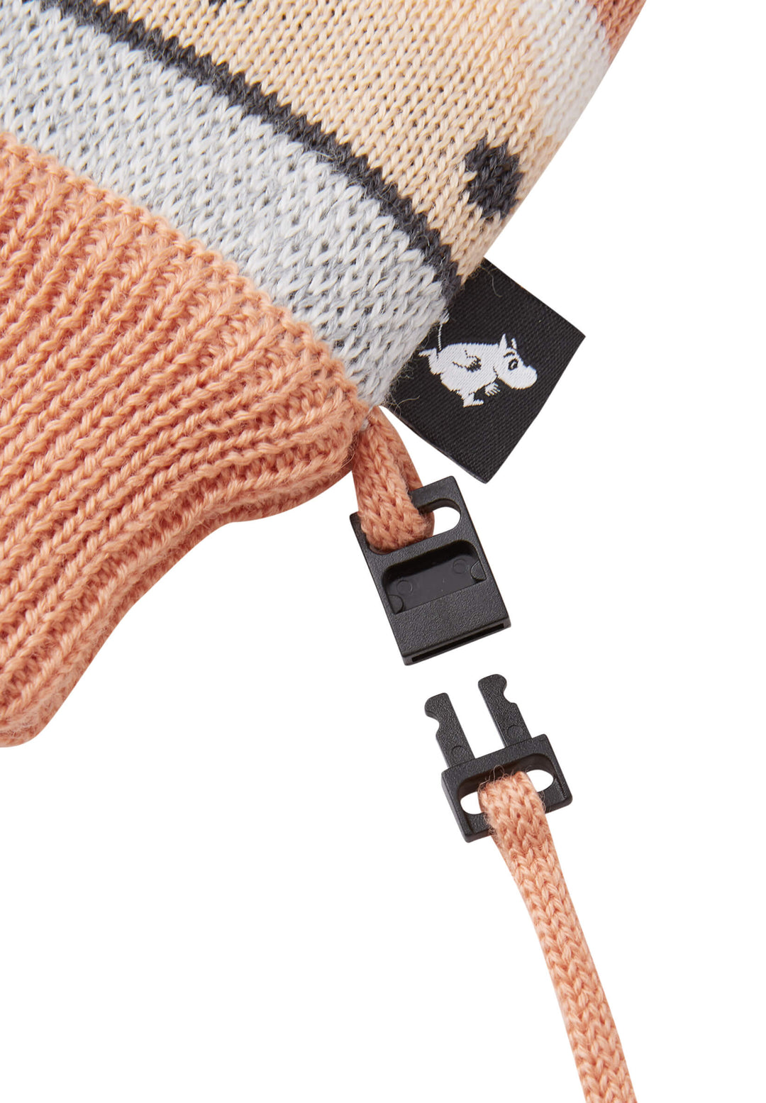 Reima Moomin Viska Wool Mittens, Colour: Autumn Orange