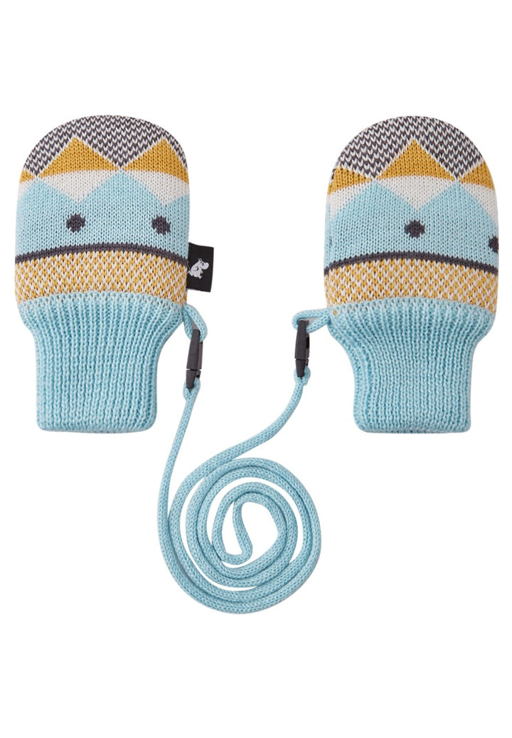 Reima Moomin Viska Wool Mittens, Colour: Autumn Orange