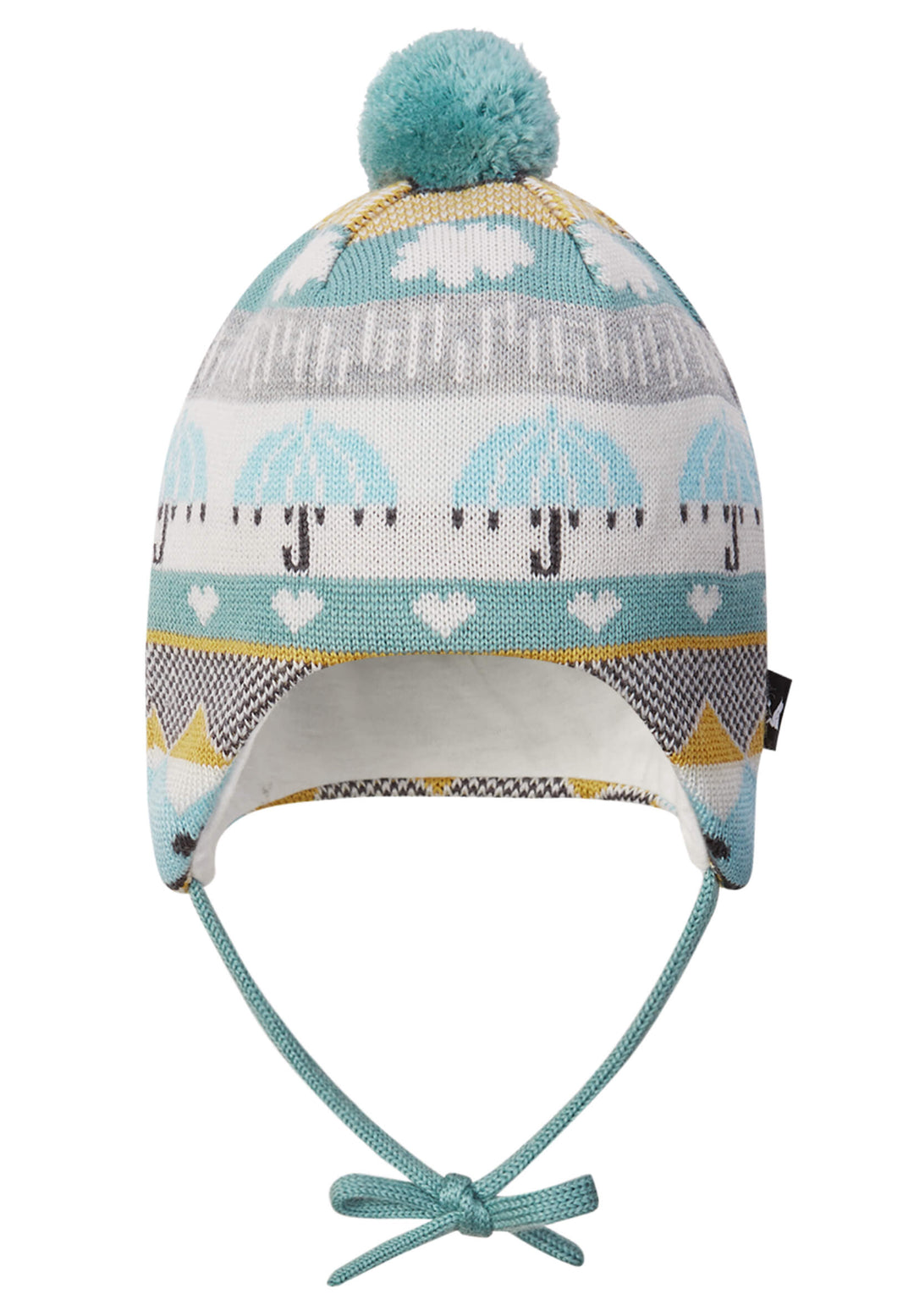 Reima Moomin Yngst Wool-Mix Beanie, Colour: Cool Mint