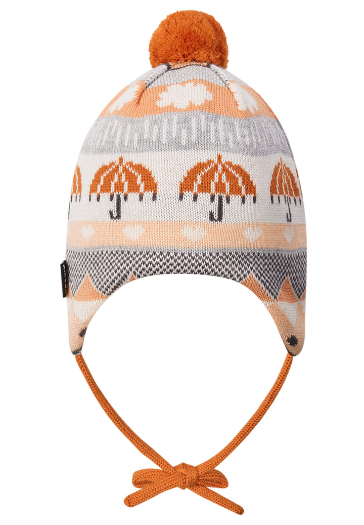 Reima Moomin Yngst Wool-Mix Beanie, Colour: Autumn Orange