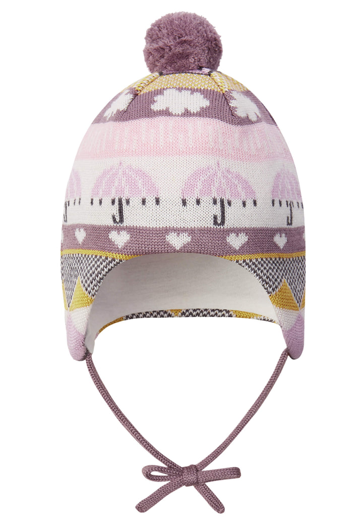 Reima Moomin Yngst Wool-Mix Beanie, Colour: Lavender Grey