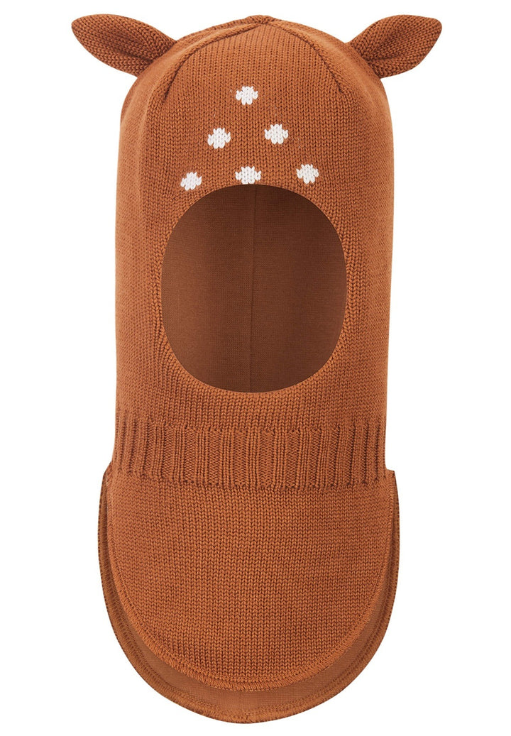 Reima Nassutus Balaclava, Colour: Cinnamon Brown
