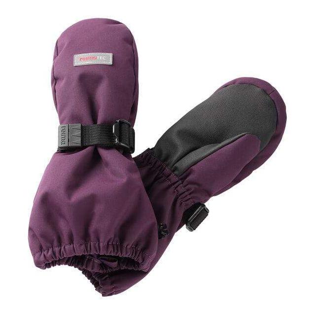Reima Ote Kids Waterproof Snow Mittens, Colour: Deep Purple