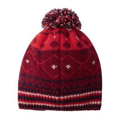 Reima Pohjoinen Lambswool Beanie, Colour: Jam Red
