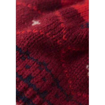 Reima Pohjoinen Lambswool Beanie, Colour: Jam Red